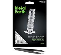 Metal Earth Torre inclinada de Pisa 3D Kit de modelo de metal con pinzas Fascinations