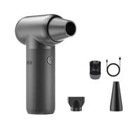 Metal Electric Air Blower 33000RPM Small Handheld Cleaner Dryer With 3 Adjustable Speed For Dust And Snow Removal Rechargeable