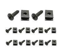 Metal en forma de metal de metal Tornillo de coche de coche de coche de metal de metal Pumper Fixer Anti-Rust Clip