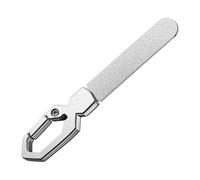 Metal Fingernail File, Thick Toenail Files, Portable Stainless Steel Tool, Grinding, Compact Grooming Accessory, Silver for Women, Men, Toenail Care, Travel, Home Use