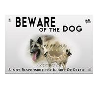 Metal Flat Beware of the dog belgian shepherd