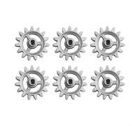 Metal Frame Gear 7388 - Juego de 6 herramientas para barbacoa giratoria automática para mantener el movimiento durante la parrilla