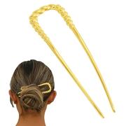 Metal French Hair Clips - 3 Inches U Shaped Women’s Hair Pins for Elegant