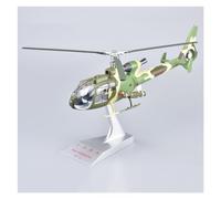 Metal Fundido A Presión, Escala 1 32 para Helicóptero Gazelle SA341/342, Modelo De Avión, Colección Juguetes, Exhibición Adornos Kit de Juego de Pasatiempo