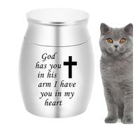 Metal Funeral Urnas - pequeñas urnas de Recuerdos para Cenizas, diseño Elegante y Atemporal | Urna Conmemorativa Personalizable para Mascotas y Cenizas humanas, Ideal para un