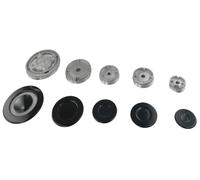 Metal Gas Oven Stove Cap Kit, For Stoves Crown Flame Cover Replacement, Cooker Hat Set Stove Lid Oven Gas Hob Burner Crown Flame Cap(Concave)