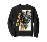 Metal Gear Box Art, espionaje táctico, jugador retro Sudadera