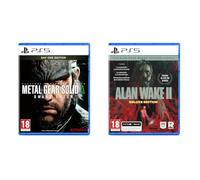 Metal Gear Solid Delta Snake Eater D1 Edition - PS5 + Alan Wake 2 Deluxe Edition - PS5