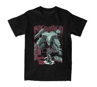 Metal Gear Solid Fan Art Military Game Accessories T-Shirt for Men Women Gamer Black S