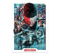 Metal Gear Solid Montage Limited Edition Art Print