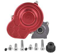 Metal Gearbox Assembly, Durable Construction, RC Crawler Car Parts, Metal Components, Perfect Fit for 1/10 Scale, for DIY Repairs and Upgrades, for Model Car Enthusiasts, for Replacement Needs