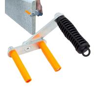 Metal Gripper Handle Lifting Carrier Efficient Liftingg Panel Carriers Heavy Plasterboard Sheet Carrer - Metals ABS 12x12.5x5.5cm | Drywall Lifter Grippr Plywood Carrie Ergonomic Grip | Labor Saving