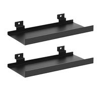 Metal Groove Wall Shelves, Heavy-Duty Retail Display Panels, 9,99 x 4,3 pulgadas Sturdy Smooth Exterior Accessories for Bedroom, Shoe Store, Boutique, Game Room, Kitchen Organization