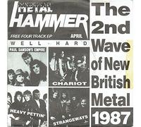 METAL HAMMER 2ND WAVE OF NEW BRITISH METAL - VARIOUS 7 INCH (7" VINYL 45) UK POLYDOR 1987