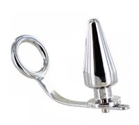 METAL HARD - ANILLO ACERO CON PLUG ANAL 45 X 45MM