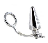 Metal Hard Metalhard Anillo Acero con Plug Anal 45 X 50Mm 21 g