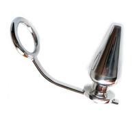 Metal Hard Metalhard Anillo Acero con Plug Anal 45 X 50Mm 21 g