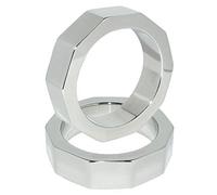Metal Hard Metalhard Anillo Pene y Testiculos Nut 55Mm 21 g