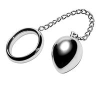 Metal Hard Metalhard Cock Ring 50Mm + Cadena con Bola Metal 21 g