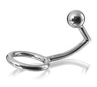 Metal Hard Metalhard Cock Ring Anillo con Gancho Intruder Anal 45Mm 21 g