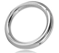 Metal Hard Anilla C Para Pene De Acero Inoxidable - Diseño Elegante Para Mayor Comodidad