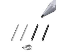 Metal + HB Puntas para Bolígrafo para Surface Pen, Puntas de Repuesto para Microsoft Surface Pro 7 6 5 4 1776 1770, Lápiz Stylus para Surface Laptop, Paquete de 4