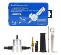 Metal Hoja de metal Nibbler Cutter Sierra Kit de fijación de sierra Corte eficiente Diseño ergonómico para mantenimiento de automóviles Acero al carbono