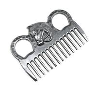 Metal Horse Comb, Mane Pulling Comb, Horse Mane and Tail Brush, Wear-Resistant Horse Comb, Aluminio Alloy Horse Brushes, Multifunctional Mane Comb for Grooming Horses