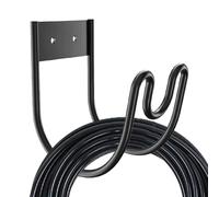Metal Hose Pipe Holder, Garden Hose Holder Wall Mount, Wall Mounted Hose Holder, Sturdy Hose Stand, Hose Storage Holder, 6.89x4.13x5.12 Inches For Storing Various Types