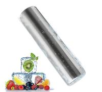 Metal Ice Cubes, Stainless Steel Cylinder Ice Packs, Reusable Freezer Chillers for Whiskey, Coffee, Beer, Cocktail, Chocolate, Kitchen, Travel Accessories, 1.97x1.97 Inches