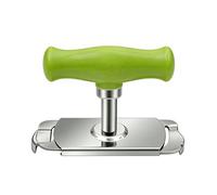 Metal Jar Opener - Stainless Steel Heavy-Duty Kitchen Tool, Can Lid Gripper For Seniors, Men, Kids, Party, BBQ, Beach, Camping, Picnic, Travel, Home, RV, Dorm | Comfortable Handle, Easy Use, Durablee