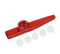 Metal Kazoo (rojo) - Instrumento musical pequeño y único