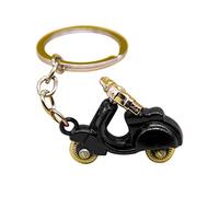 Metal Keychain Funny Polished Motorcycle Model Keyfob Crafts Pendant Key Chain Car Parts Key Ring For