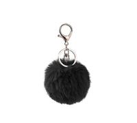 Metal Keychain Llaveros Para Mujer Black Keychain Keychain Pom Pom Cute Keychain