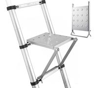 Metal Ladder Platforms - Adjustable Non-Slip Work Stand | Safety Workstation | for Lift Workbench Painters Home Projects Working