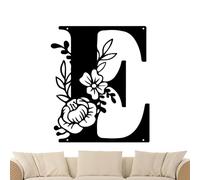 Metal Letter Wall Decor Sign For Home, Rustic Decorative Wall Art Alphabet Sign For Front Door, Living Room, Porch, Patio, Or Balcony, Stylish Hanging Accent For Indoor Outdoor Display
