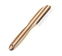 Metal Lice Comb, Fine Tooth Dandruff Remover, Practical Scalp Cleaning Comb for Home and Shops, Scalp Comb for Dandruff Removal with Wood Handle, Effective Lice Brush for Kids and Adults