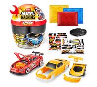 Metal Machines Speed Heroes de Zuru, construye y Corre con tu Propio Coche de Carreras, Red