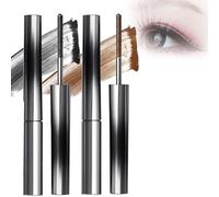 Metal Mascara,3D Curling Eyelash Iron Mascara,Judy Doll Mascara,Bristleless Mascara,Non-Clumping,Smudge Proof,Flake Proof,Long Lasting (Mix)