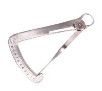 Metal Measuring Calibrate, High-Precision Teethly Triangle Tool, 4.06x2.56x0.39 Inches Stainless Steel Construction, Accurate Measurement Instrument for Teeth, Clinics, Labs, Teethly Material Use
