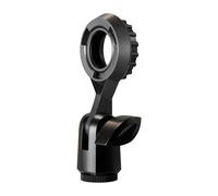 Metal Microphone Holder - Universal Shockproof Table Clamp, Portable Studio Streaming Gear, Stable Desktop Recording Apparel, Compact Broadcasting Tool | for School