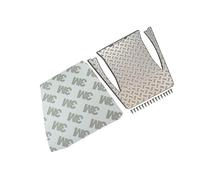 Metal Middle Trim Plate of Engine Cover For Traxxas 1:18 TRX4M Land Rover Defender 97054-1 Upgrades - Silver