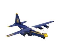 Metal Modelo Aeromodelismo Avión De Transporte C-130J Hércules De La Marina GeminiJets Escala 1:400 Modelo Blue Angel Coleccionable Miniatura a Escala