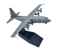 Metal Modelo Aeromodelismo Avión De Transporte Lockheed C-130 Hércules Modelo De Avión Militar De Metal Fundido A Presión, Escala 1:200 Miniatura a Escala