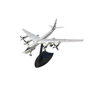 Metal Modelo Aeromodelismo Exhibición Estática del Modelo De Avión Bombardero Estratégico Tupolev Tu-95 TU95 Bear Type Escala 1:200 Miniatura a Escala
