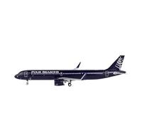 Metal Modelo Aeromodelismo Modelo De Avión De Aleación Fundida A Presión A321neo Británico Four Seasons Escala 1:400 para Exhibición Estática Miniatura a Escala
