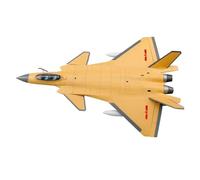 Metal Modelo Aeromodelismo Modelo De Avión De Combate Furtivo De Quinta Generación J-20S De Dos Asientos A Escala 1:100 Único Y Novedoso De Aleación, para Decoración Miniatura a Escala