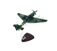 Metal Modelo Aeromodelismo Modelo De Caza JU-87G2 A Escala 1:72, Hans Rudel, 1945, 10.º Escuadrón Antitanque, Acabado En Aleación. Miniatura a Escala