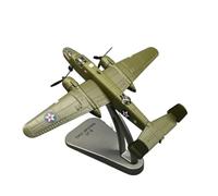 Metal Modelo Aeromodelismo Recuerdos De Aviación del Modelo De Caza Bombardero B25 Mitchell A Escala 1:144 De La Segunda Guerra Mundial Miniatura a Escala