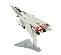 Metal Modelo Aeromodelismo Réplica del Avión De Combate F14 VF-111 Tomcat A Escala 1:72 para Colección Miniatura a Escala